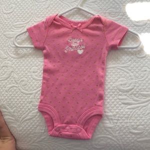Preemie onsie. Fits a newborn